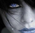 blue face of depression