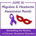 June Migraine awareness month