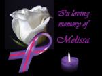 loving memory of melissa